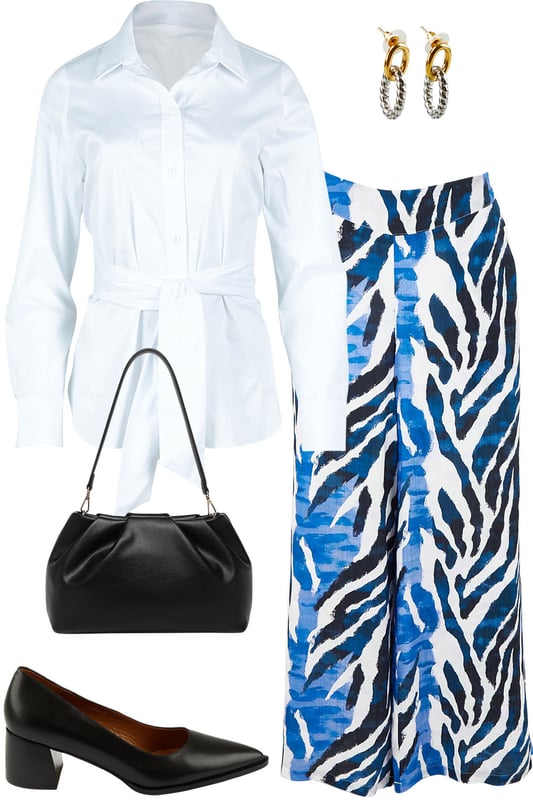 Outfit - White Collar Wild