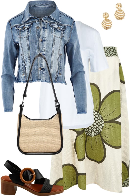 Outfit - Botanical Denim