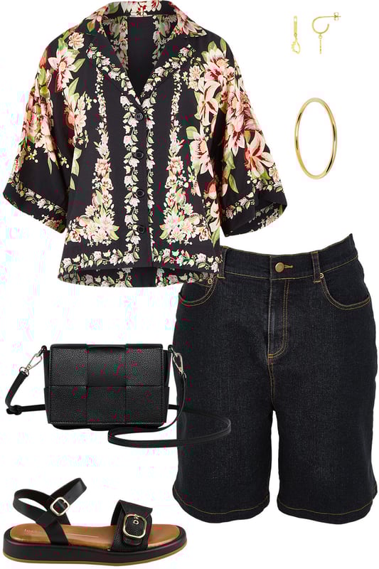 Outfit - Floral Noir