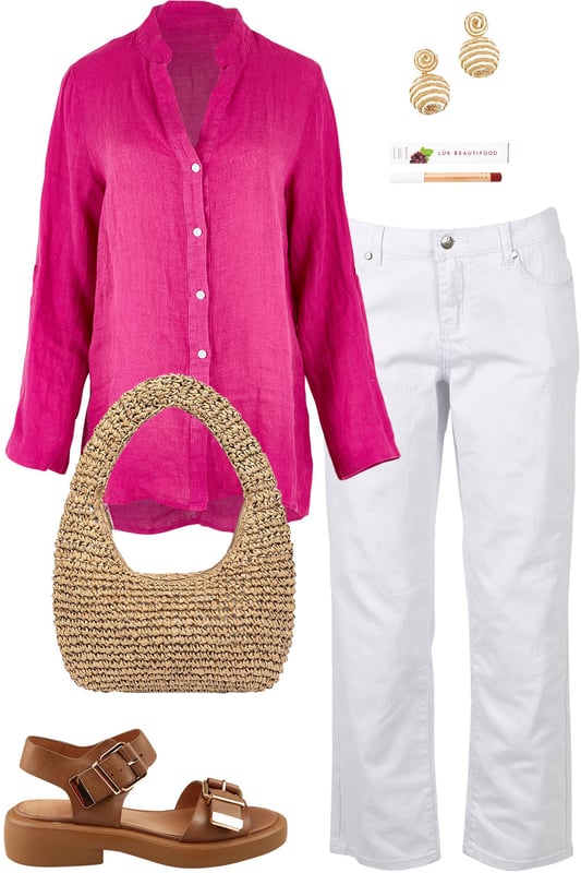 Outfit - A Fuscia Mirage