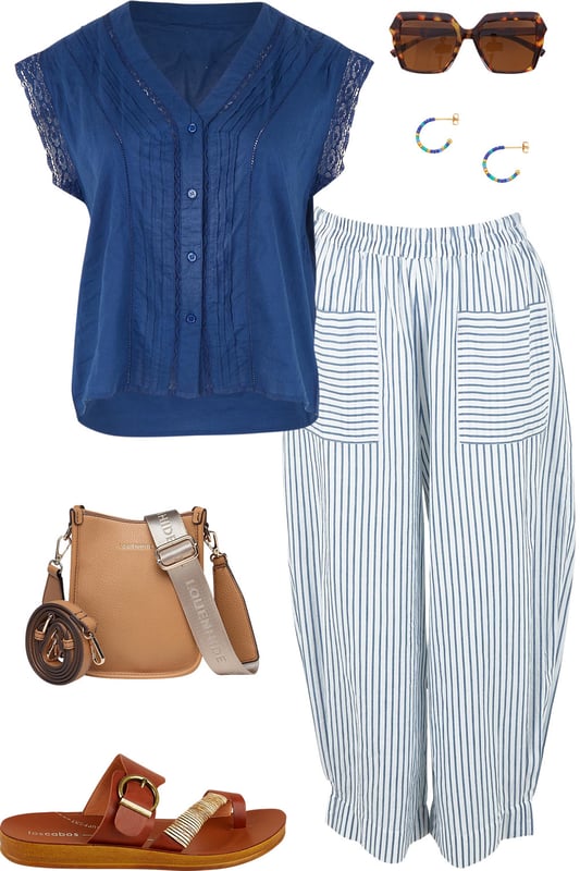 Outfit - Striped And So Sunny