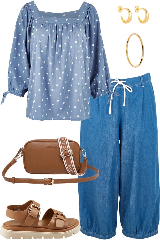 Outfit - Denim Daisy Days