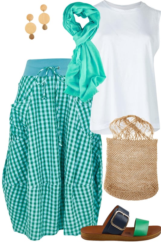 Outfit - Minted Gingham