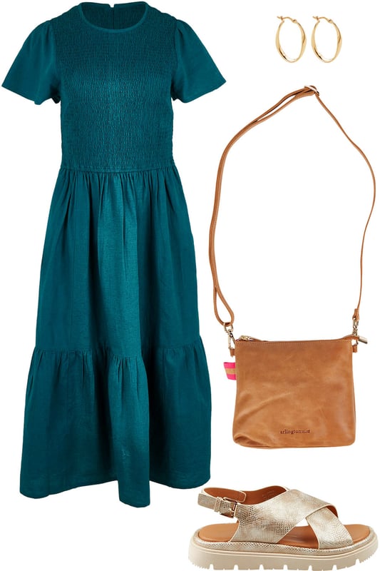 Outfit - Teal Time To Shine