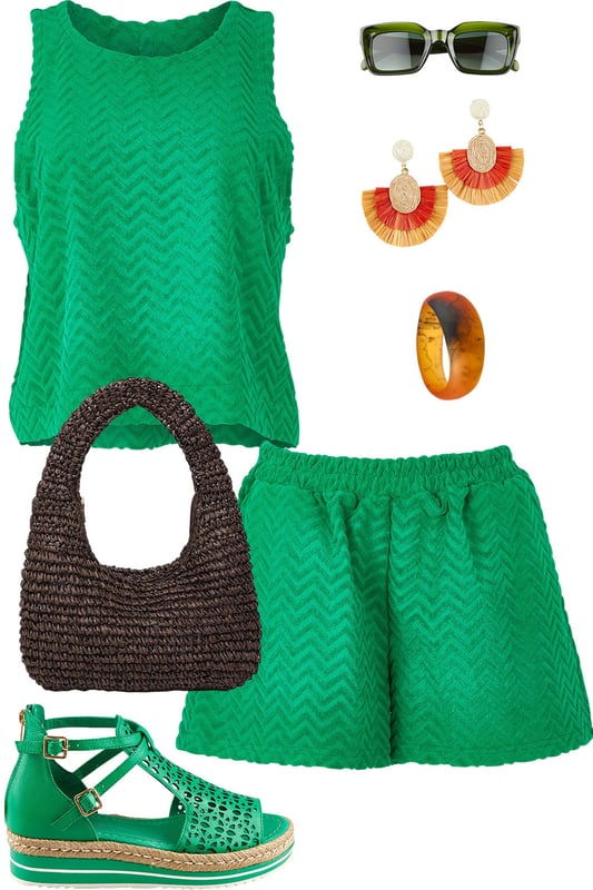 Outfit - Green Scene