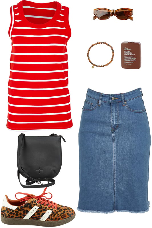 Outfit - Sassy Stripes