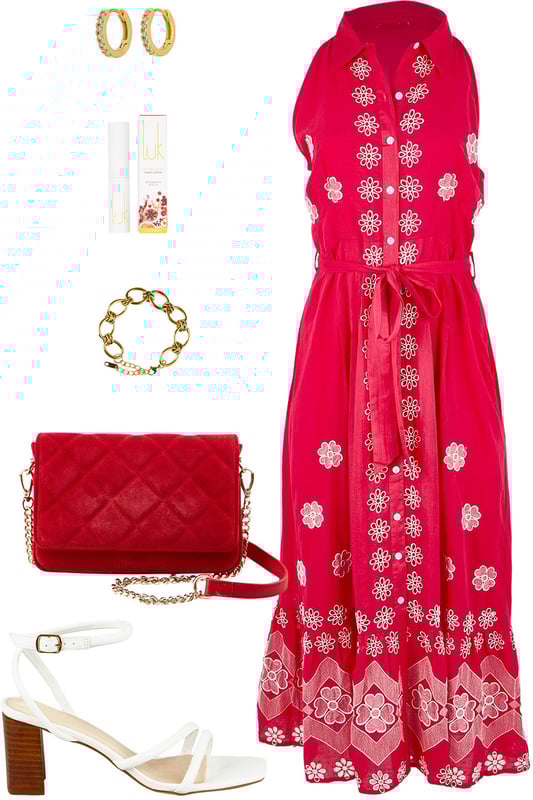 Outfit - Sangria Swing