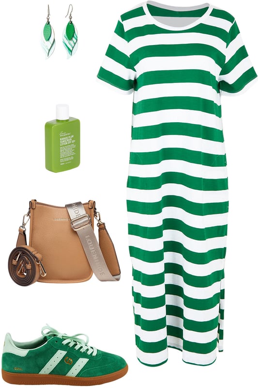Outfit - Spearmint And Stripes