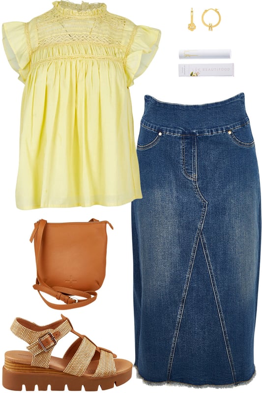 Outfit - Lemon And Denim