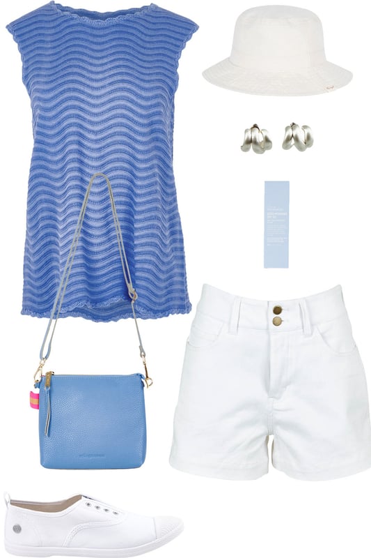 Outfit - In The Blue Skies Club