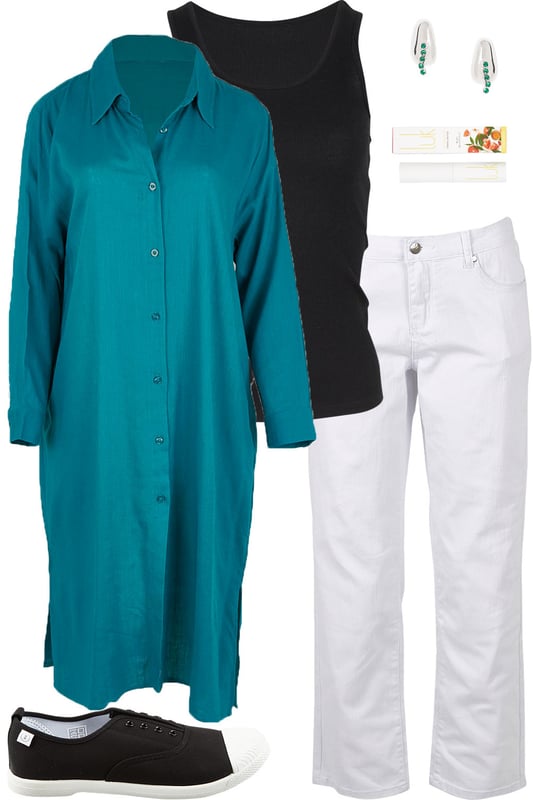 Outfit - Fresh Contrasts