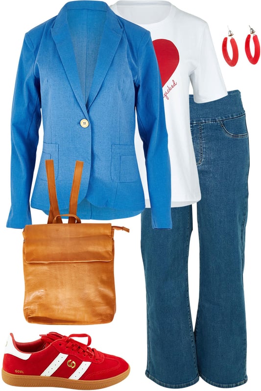 Outfit - Blue Jean-ius