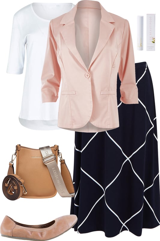 Outfit - Blush And Balance