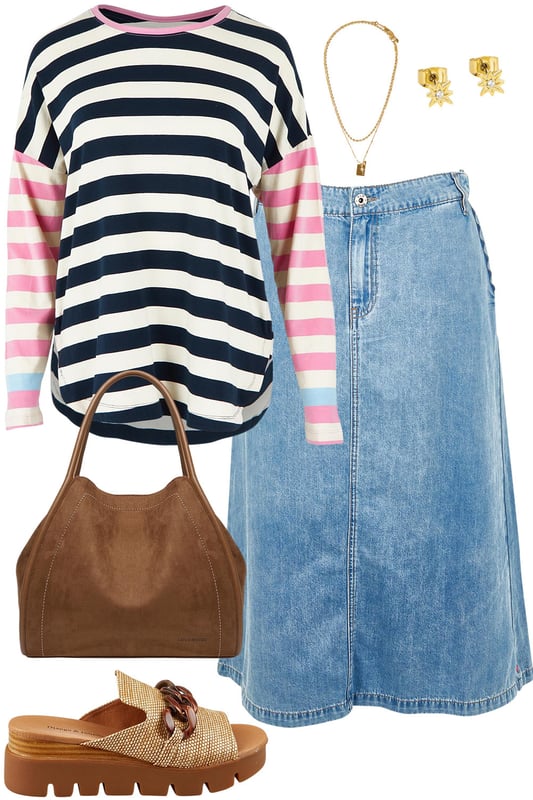 Outfit - Stripe Me Happy