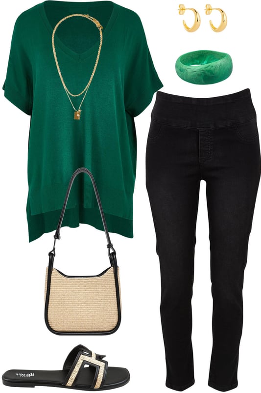 Outfit - Emerald Intentions