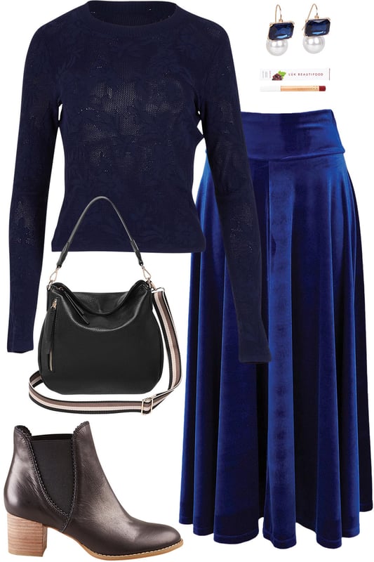 Outfit - Darkest Sapphire
