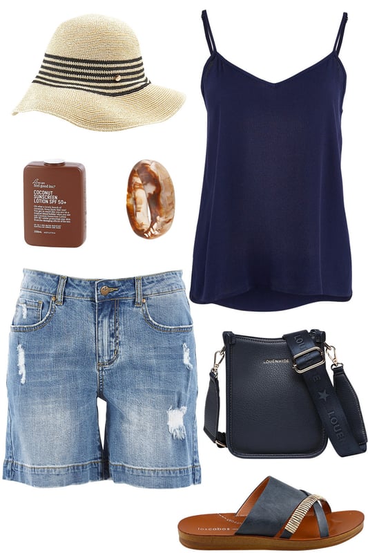 Outfit - Navy Way To A Lazy Day