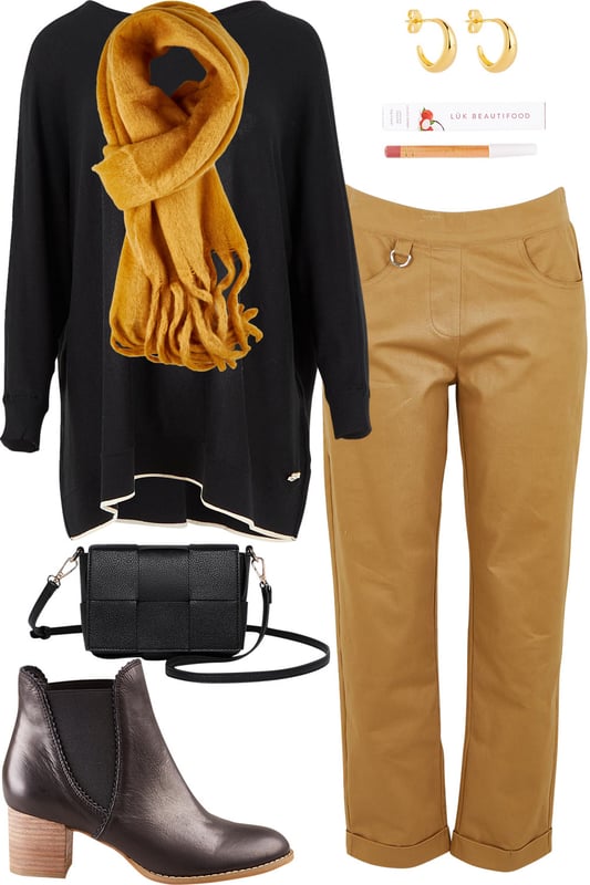 Outfit - Mustard Mocha Mood