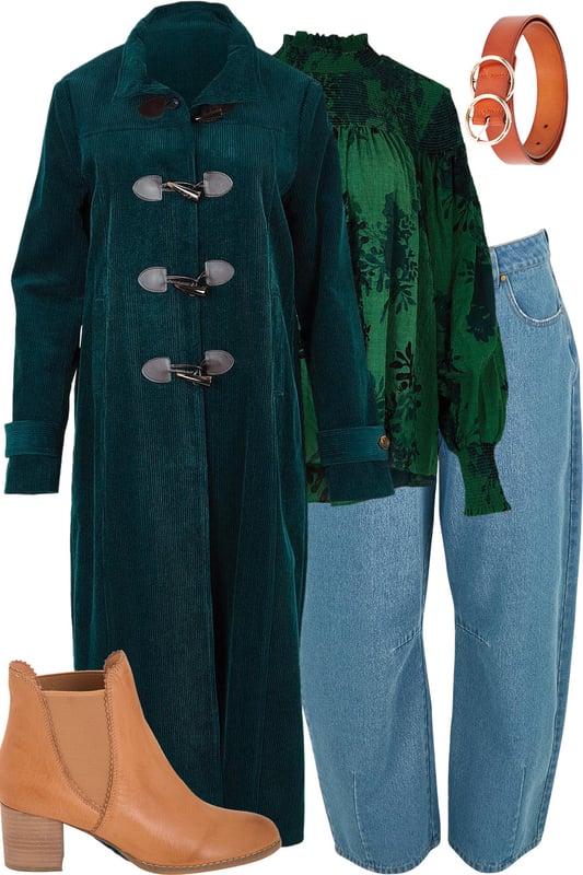 Outfit - Gemstone Tones