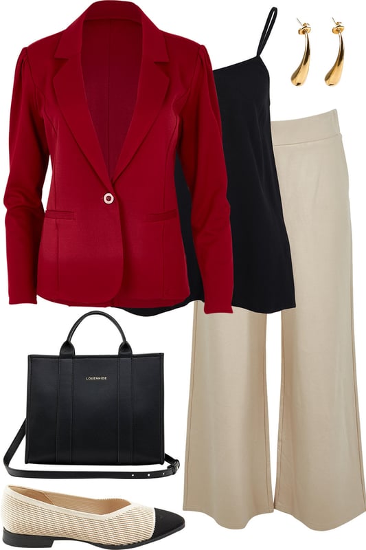 Outfit - Brick Red Command