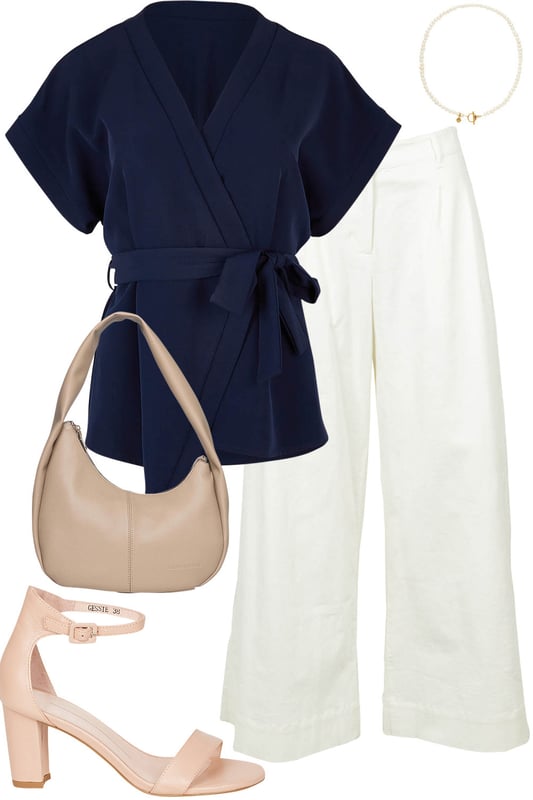 Outfit - Kimono Sleeves And Clean Lines
