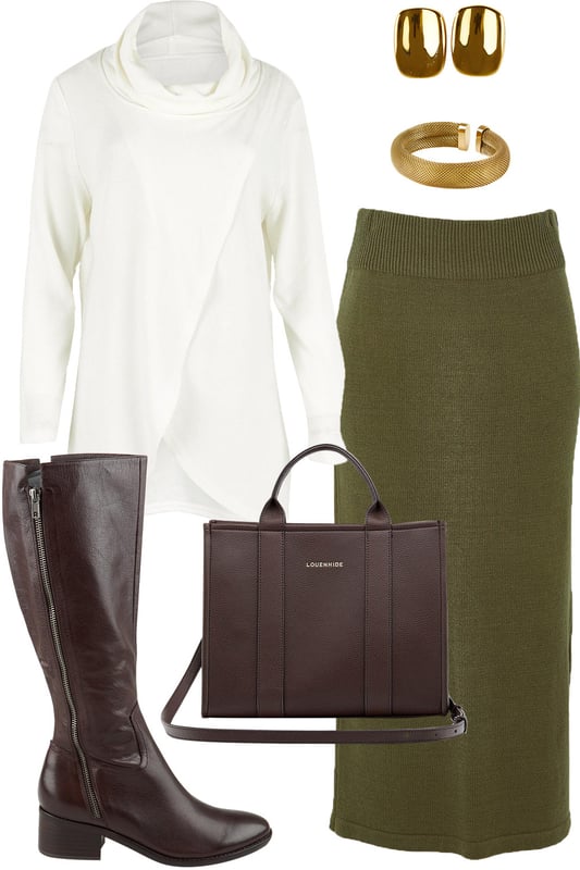 Outfit - Khaki Calm &amp; Chocolate Strong