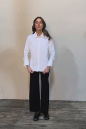 The Classic Cotton Stretch Shirt - White