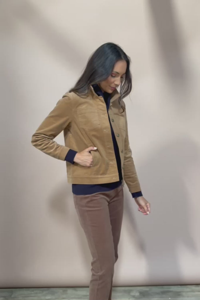 The Keepers Cord Jacket – Camel