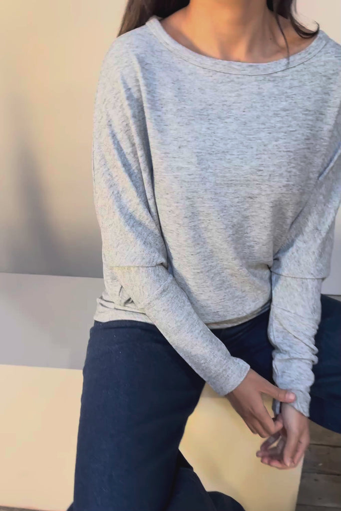 Snuggle Up Jumper - Greymarl