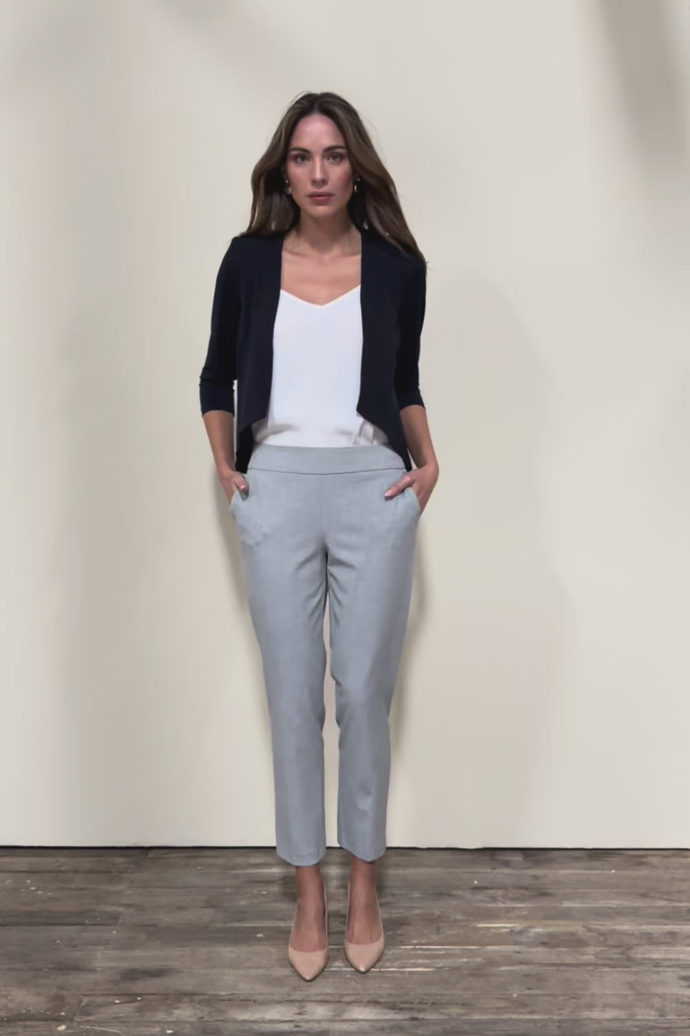 The Modern Shrug – Navy