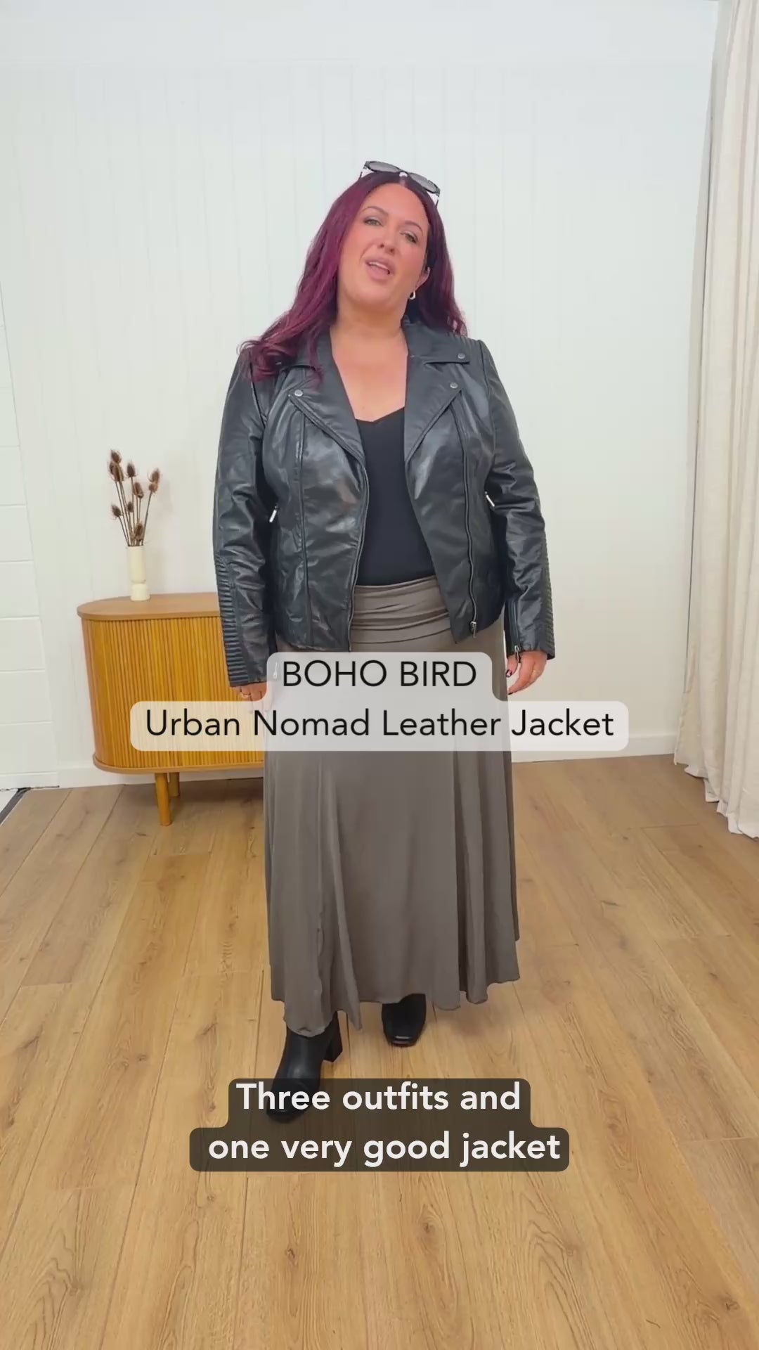 Urban Nomad Leather Jacket Styled For Any Occasion