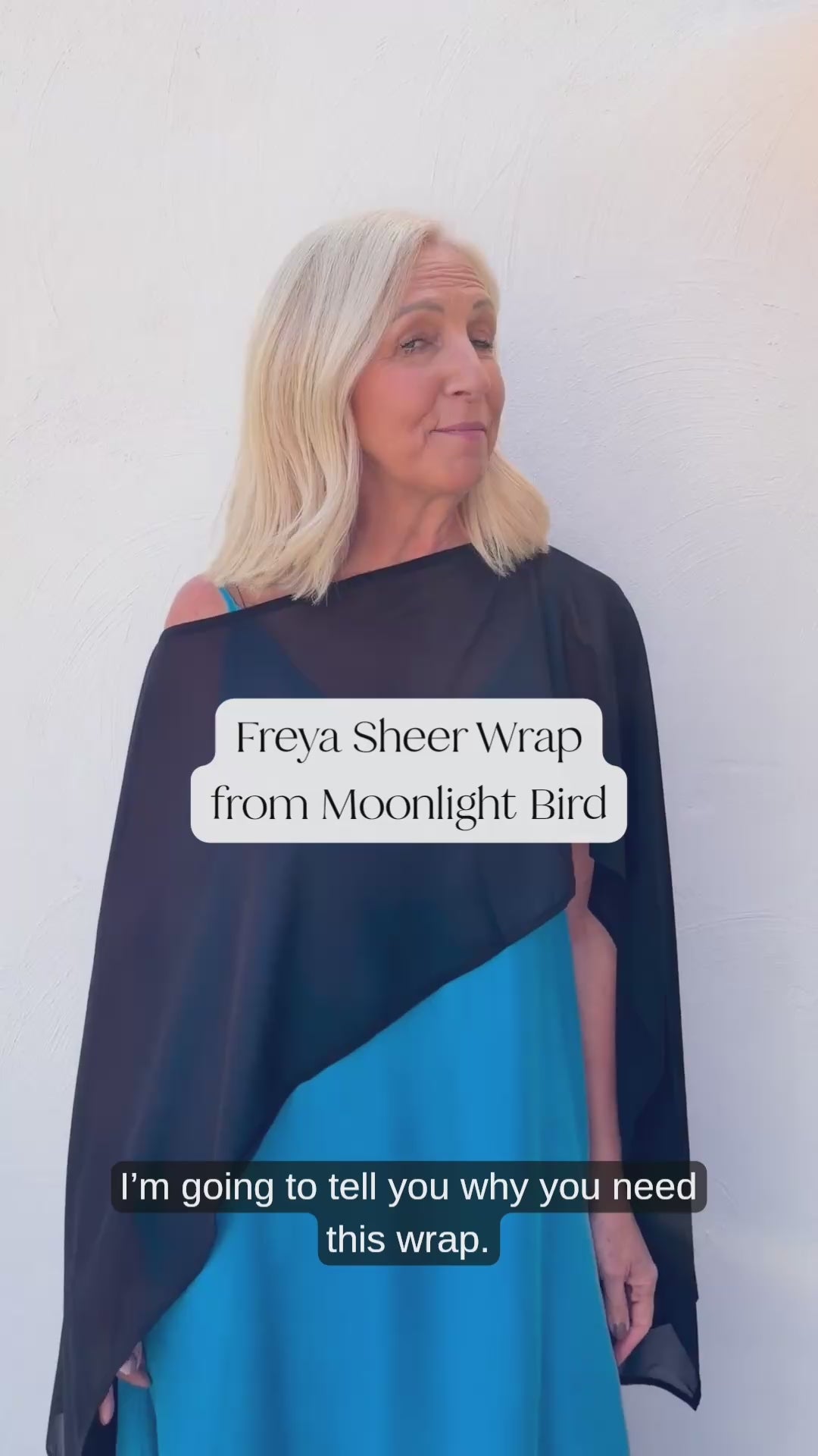 How To Style A Sheer Wrap Three Ways