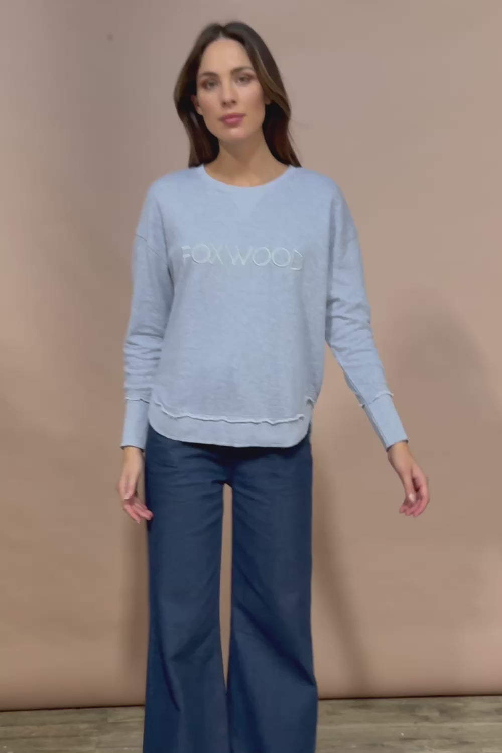 Elements Simplified Cotton Crew - Greymarle