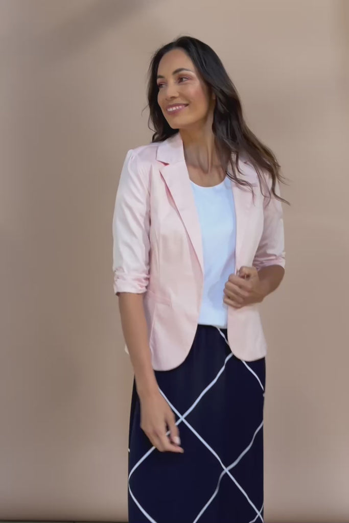 The Everyday Blazer - Blush