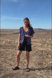 Youre Always There For Me Boyfriend Shorts - Black