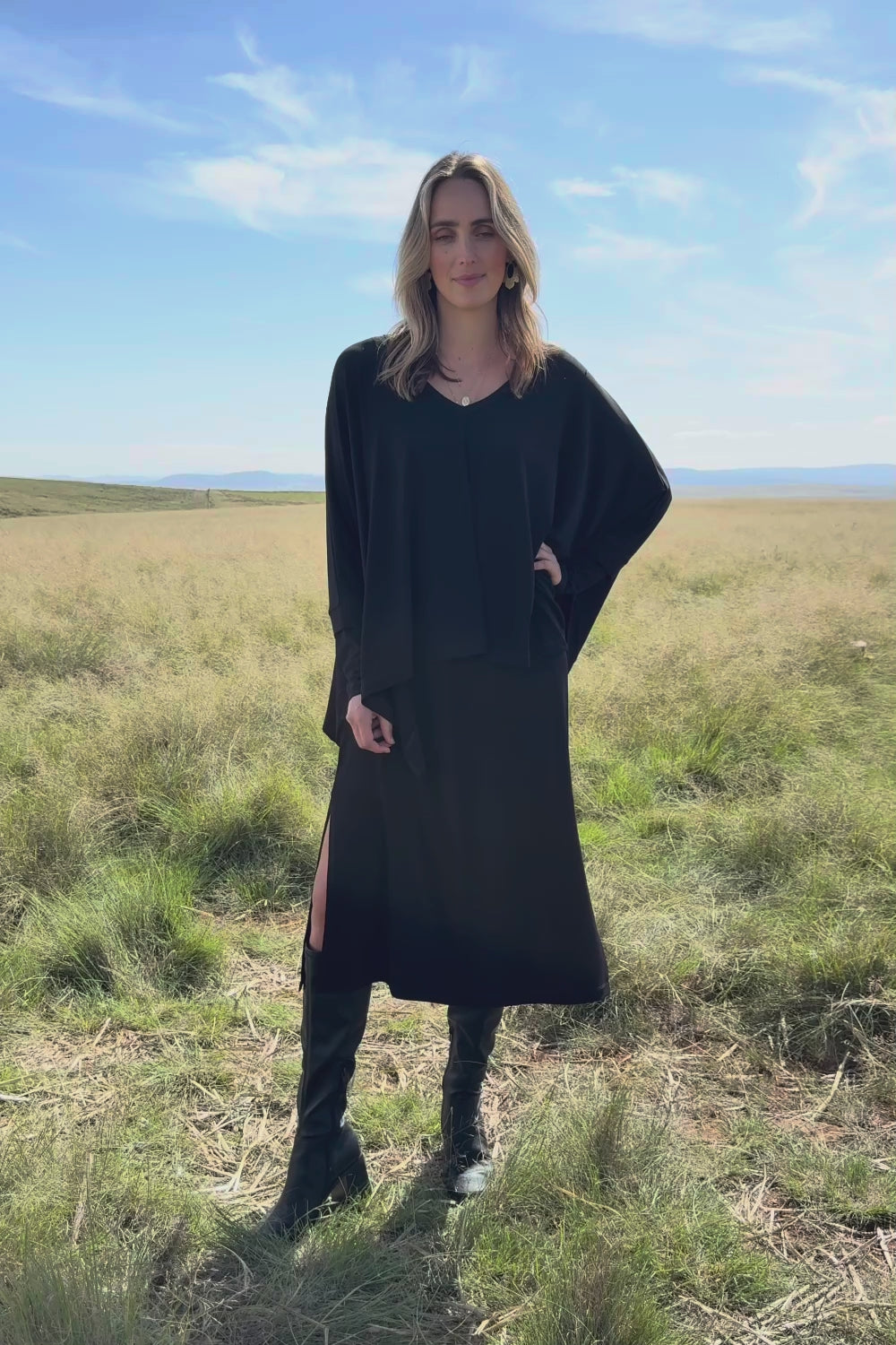 The Wanderer In Me Travel Set - Black