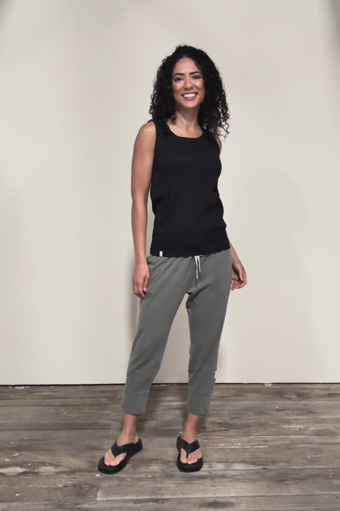 Fundamental Brunch Cotton Pant - Khaki