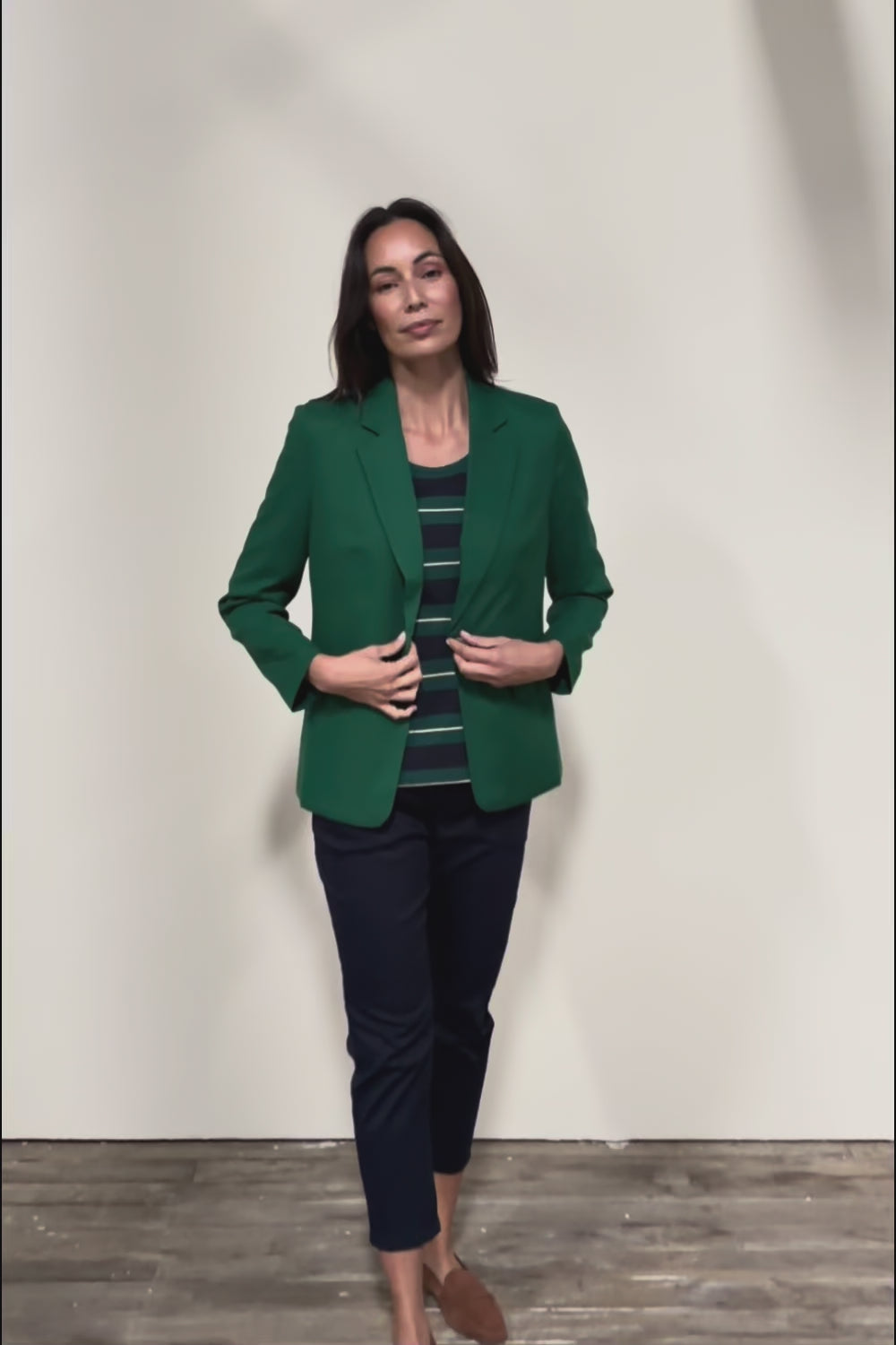 The Classic Every Wear Blazer – Emerald