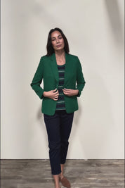 The Classic Every Wear Blazer – Emerald