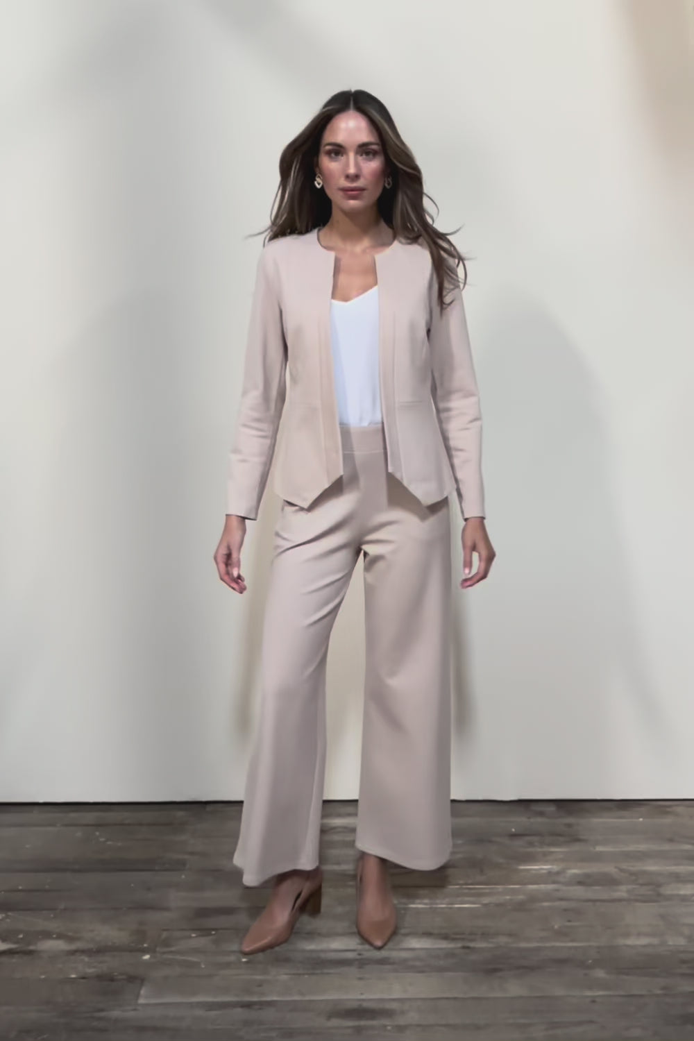 The Ponte Adore Jacket – Sand