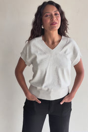 Cotton Cashmere Relaxed Knit – Dove