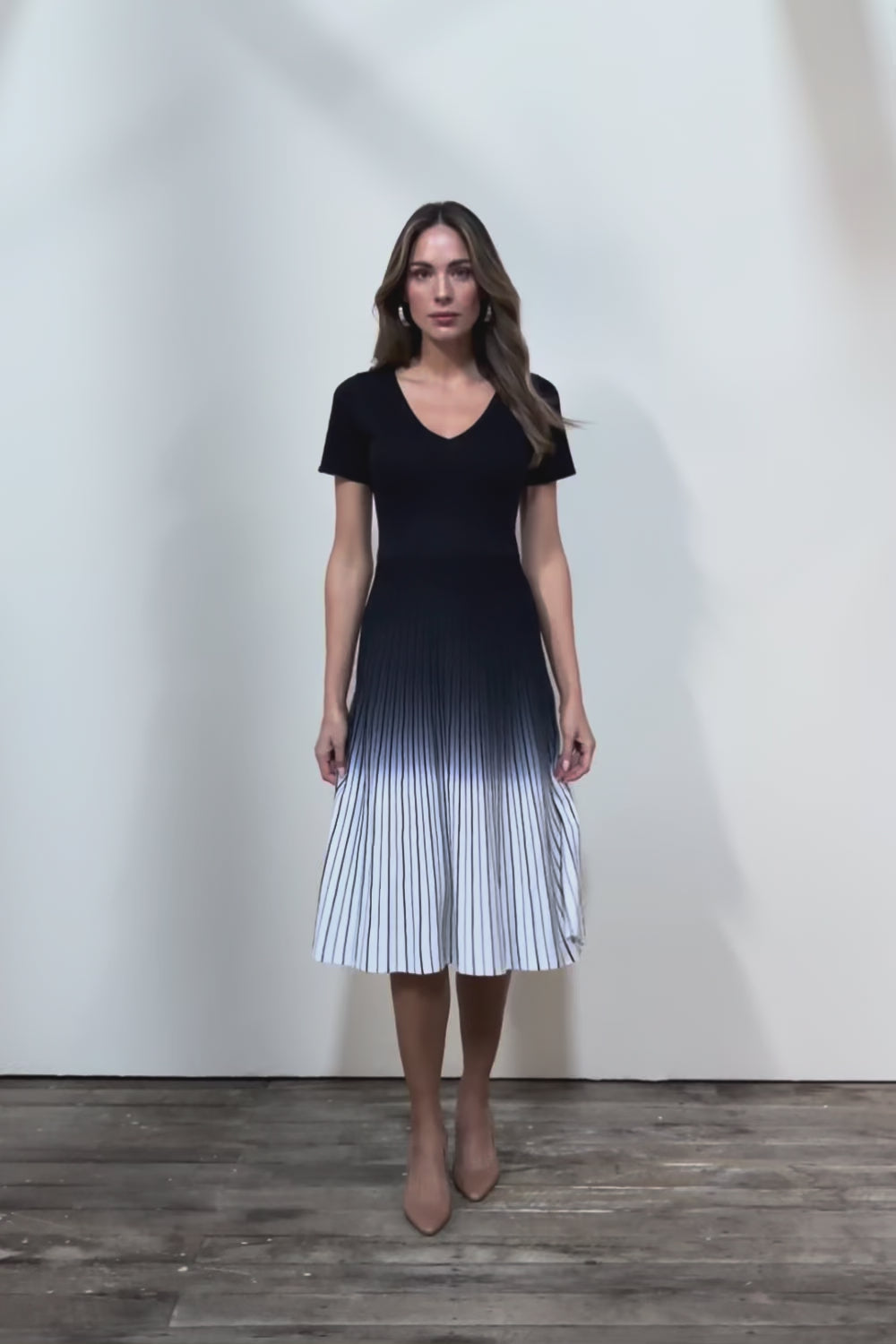 The Reversible Ombre Knit Dress – Inkivory