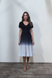 The Reversible Ombre Knit Dress – Inkivory