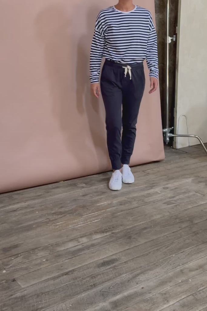 Fundamental Wash Out Pant - Navy
