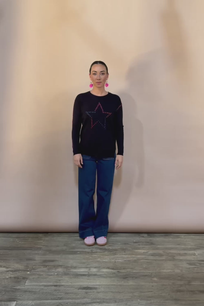 Star Jumper – Black