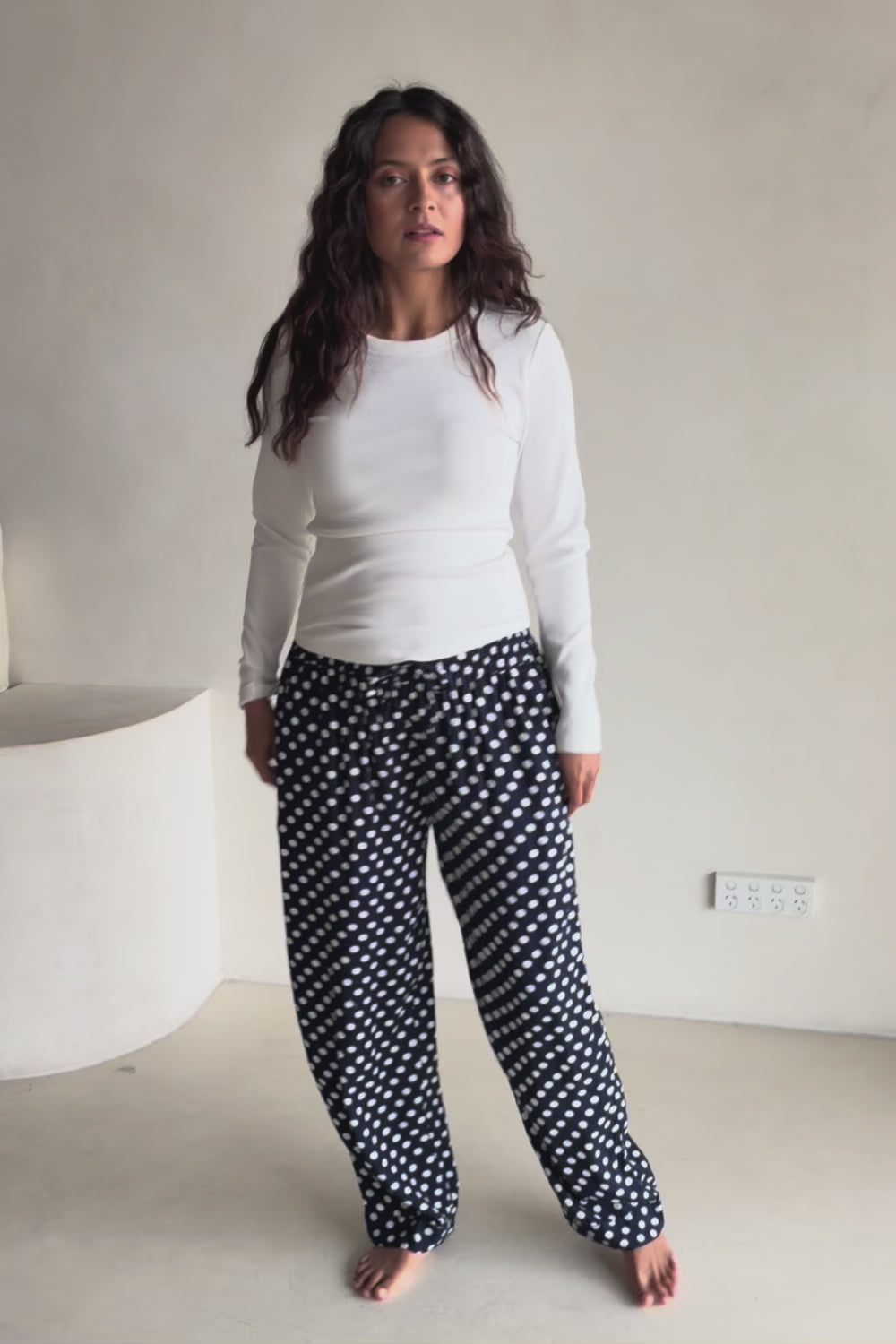 Viscose Twill Pyjama Pants – Navyspot