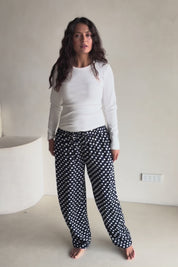 Viscose Twill Pyjama Pants – Navyspot