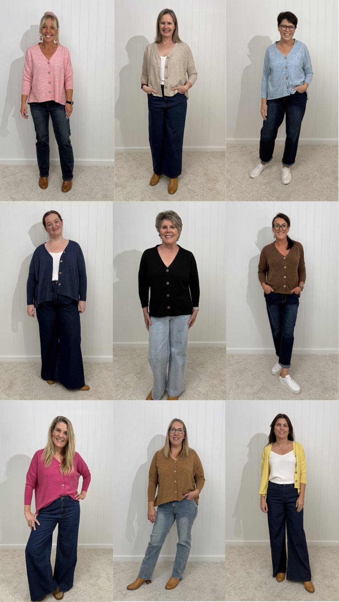 11 Colours 11 Wingbirds 1 Ultimate Cardigan