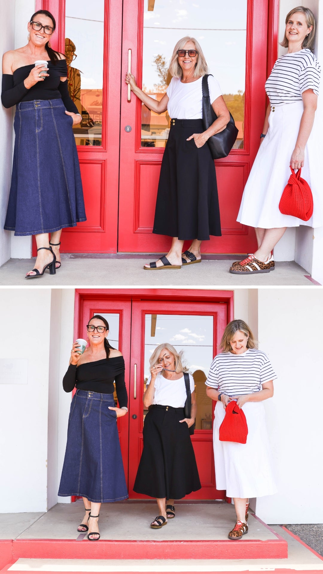 Meet The Sparking Joy Panelled Skirt