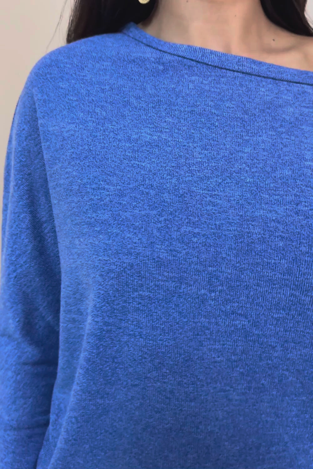 Snuggle Up Jumper - Lapis
